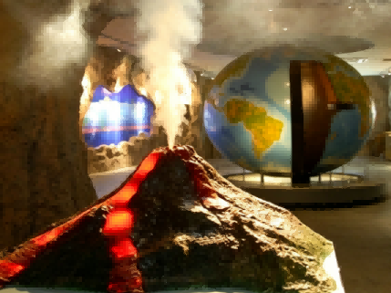 火山地震模拟器(火山喷发演示)