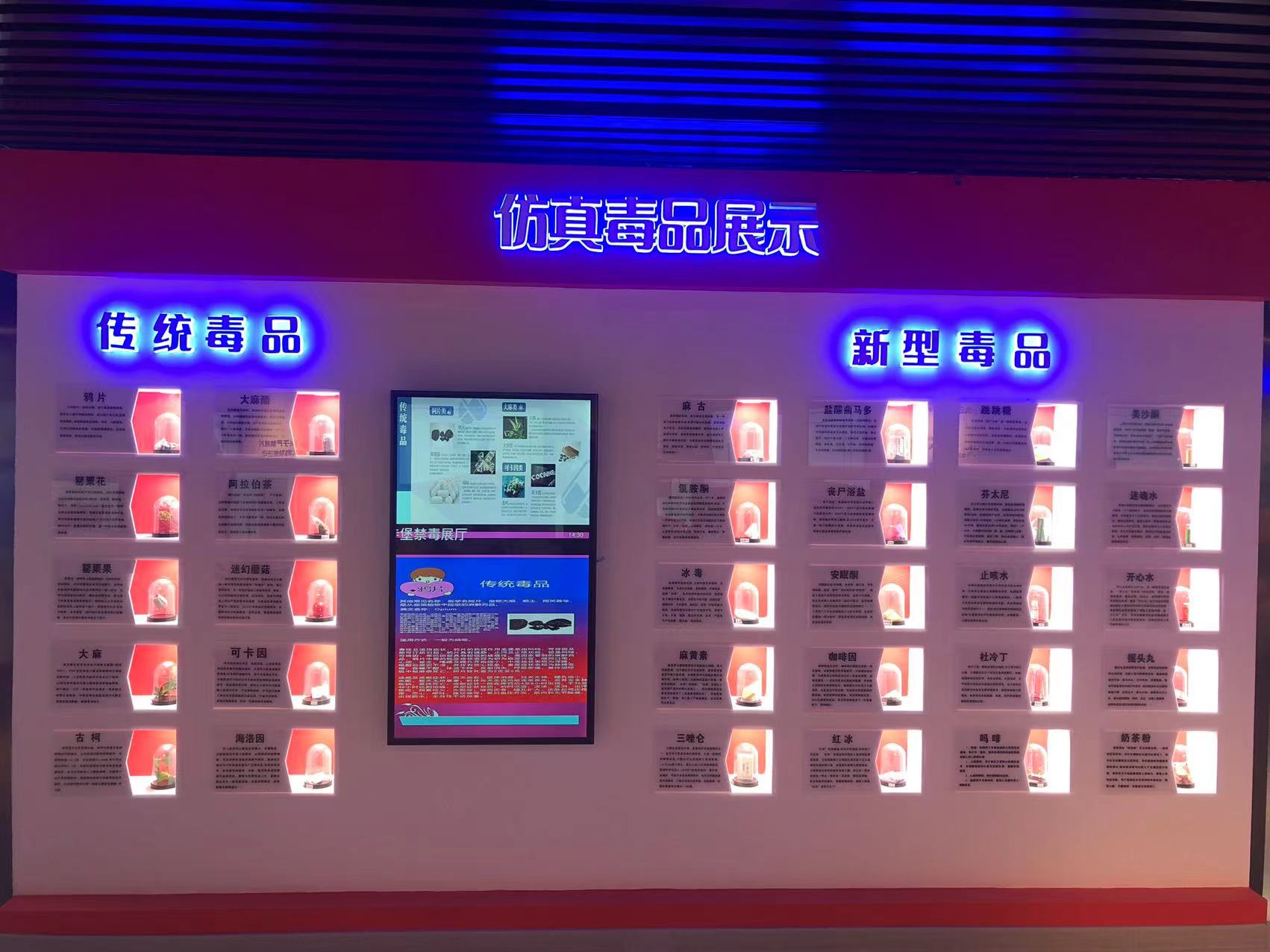 仿真毒品展示
