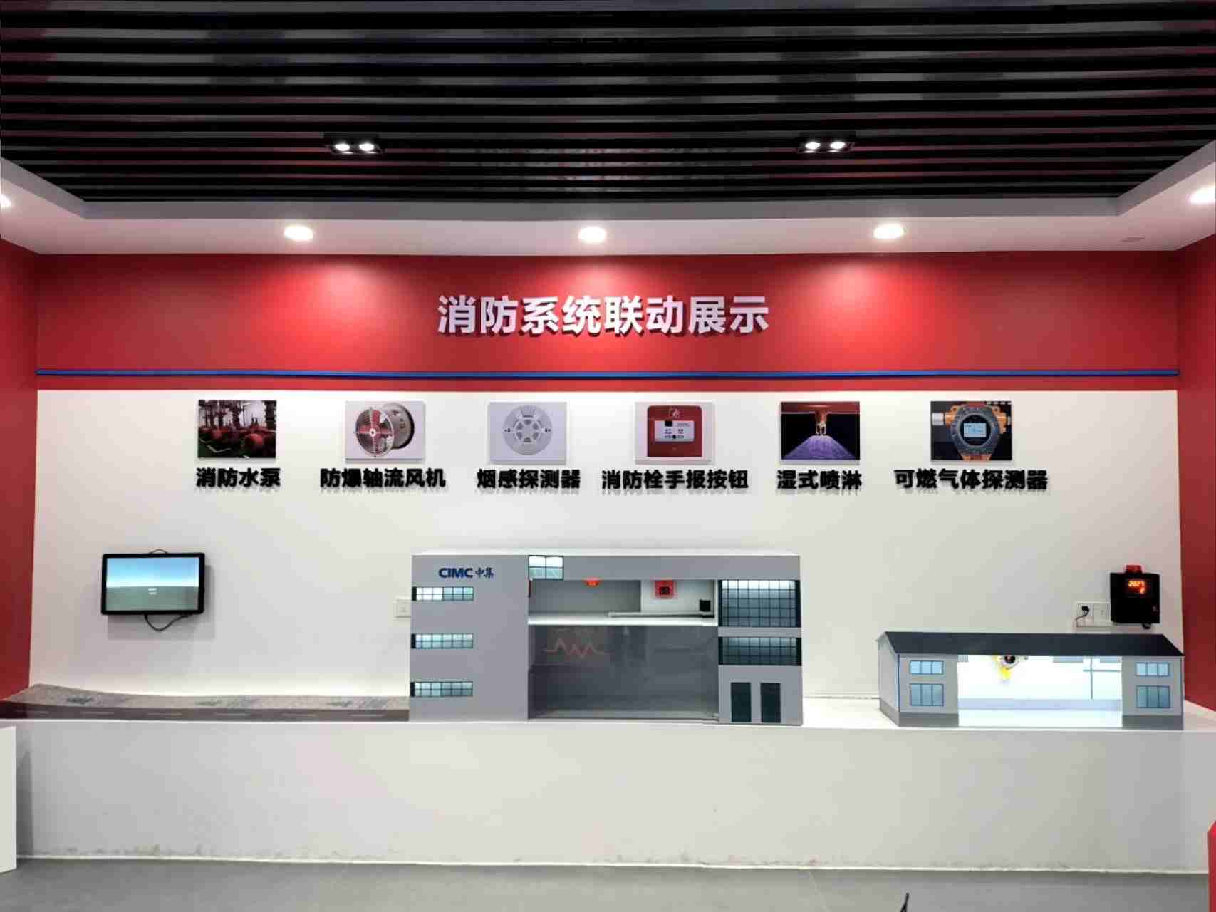 消防联动展示